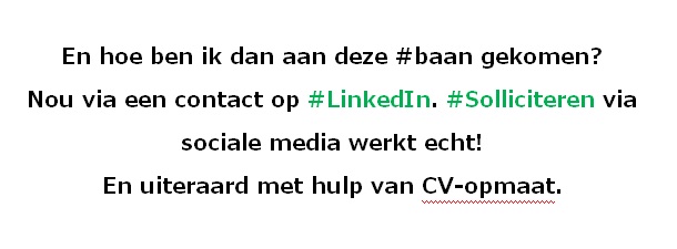 Invloed sociale media op solliciteren.